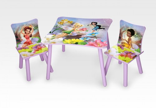 Fairies Set Tisch mit Stühlen