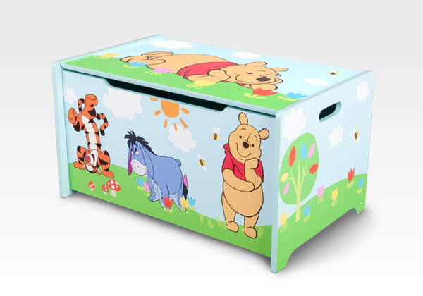 winnie the pooh wooden toybox