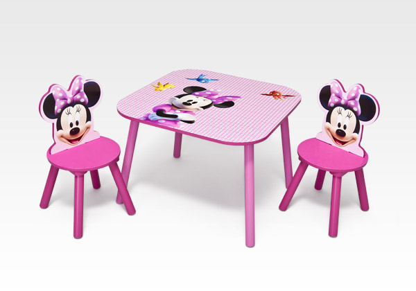 Mobel Mit Figuren Minnie Maus Tisch Stuhl Set