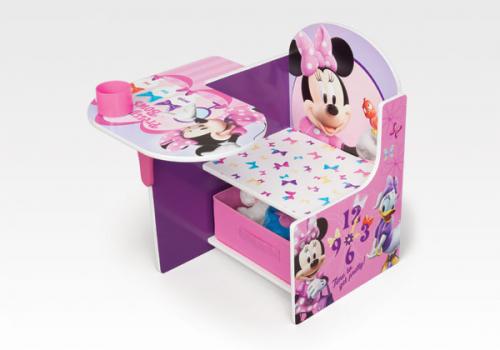 Minnie Maus Stuhl/Schreibtisch mit Aufbewahrungfach