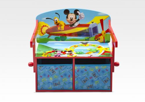 Mickey Mouse 3-in-1 Bank mit Aufbewahrung & Tisch