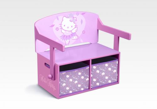 Hello Kitty 3-in-1 Bank mit Aufbewahrung & Tisch
